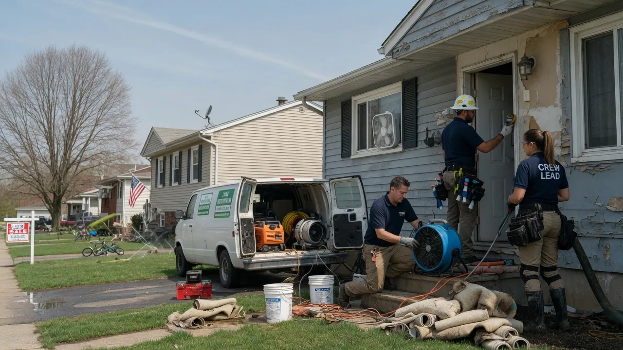 Flood Cleanup in Gibsland, LA near me