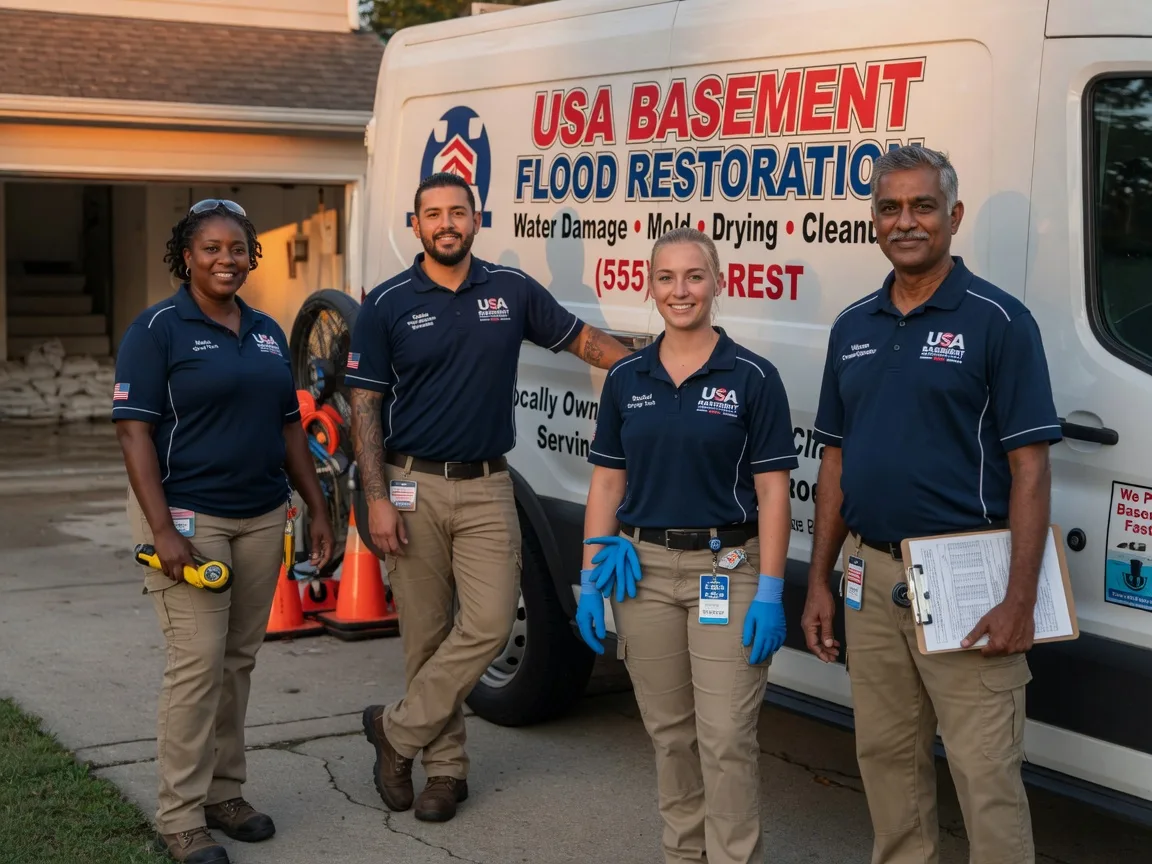 Basement Flood Cleanup company in Gibsland, LA