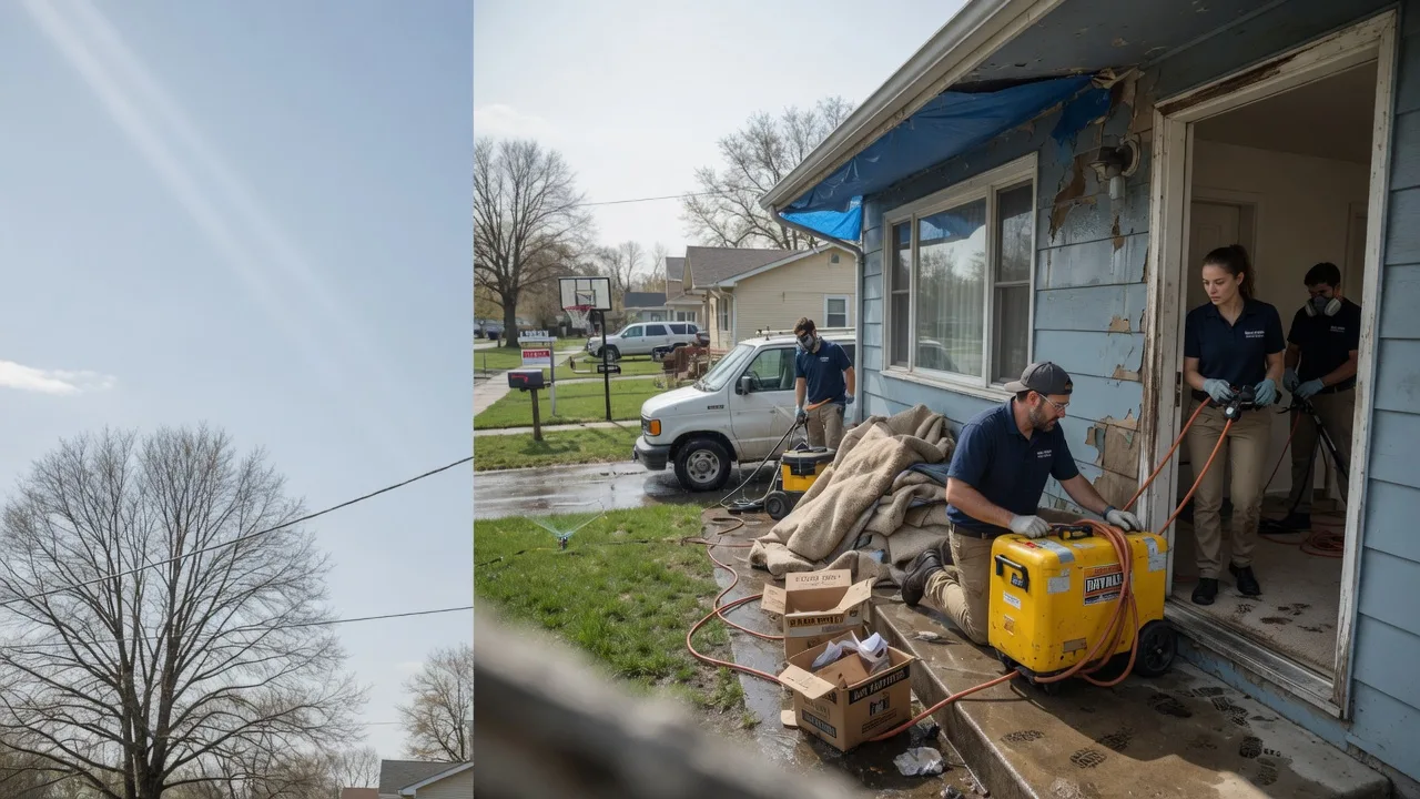 Basement Flood Cleanup in Gibsland, LA near me
